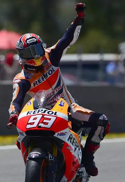 Marquez le vince tutte, molto bene Valentino Rossi che si piazza secondo.A Jerez de la Frontera dominio assoluto del campione del mondo. Il Mondiale è già indirizzato.