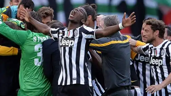 Roma-Juventus 0-1. Pogba 7. La prova dell'Olimpico è il suggello di una stagione da campione assoluto. Il palo gli nega la gioia dell'ennesimo gol contro una grande del campionato.