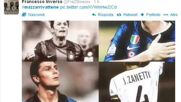 Su Twitter l'hashtag #mazzarrivattene è diventato subito virale, piazzandosi nella Top Ten delle "tendenze" italiane.