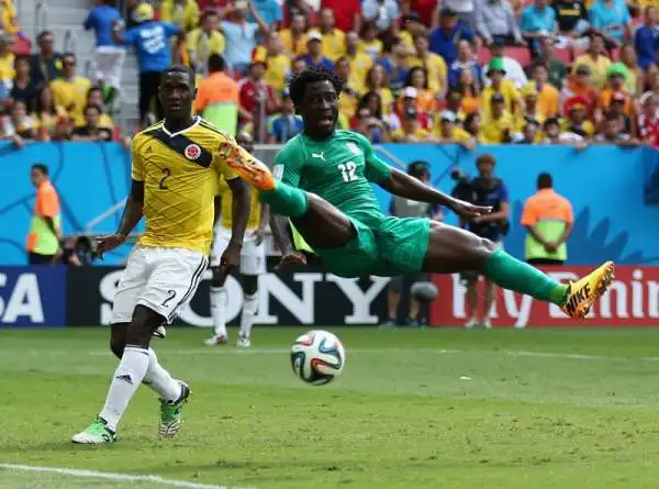 Colombia avanti: 2-1 alla Costa D'Avorio. Dopo 64 minuti di equilibrio James Rodriguez sblocca la partita, Quintero raddoppia. Poi Gervinho accorcia le distanze.