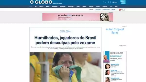 "Umiliati, i giocatori del Brasile chiedono scusa per la disfatta".