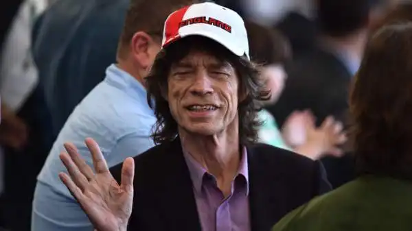 Il cantante dei Rolling Stones, Mick Jagger.