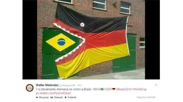 La Germania si divora il Brasile.