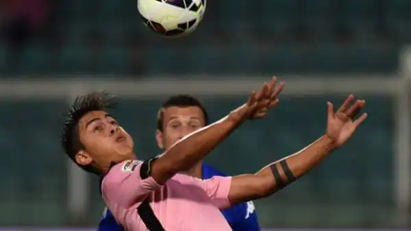 Palermo-Sampdoria 1-1. Dybala 6,5. Il ragazzino terribile sguscia via a più non posso. Fosforo puro, darà problemi alle difesa dei marcantoni di serie A.