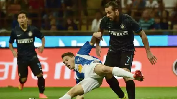 L'Inter piega 6-0 lo Stjarnan e si qualifica per la fase a gironi di Europa League.