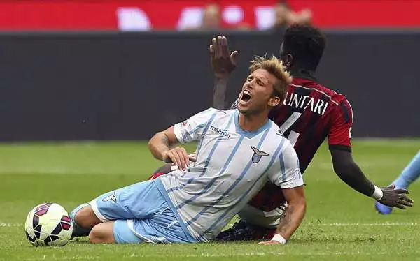 Milan alla Inzaghi: 3-1 alla Lazio. I rossoneri si impongono cinicamente con le reti di Honda, Muntari e Menez. 0-0 tra Atalanta e Verona.