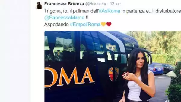 Rudi Garcia ha ufficializzato su Twitter la relazione con la conduttrice di RomaTv.