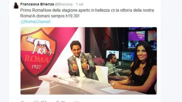 Rudi Garcia ha ufficializzato su Twitter la relazione con la conduttrice di RomaTv.