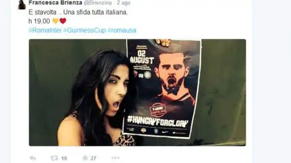 Rudi Garcia ha ufficializzato su Twitter la relazione con la conduttrice di RomaTv.