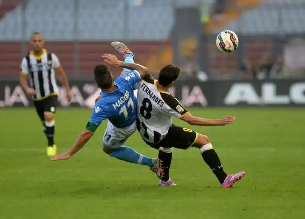 Napoli ancora ko. Danilo segna la rete che regala la vittoria all'Udinese contro i partenopei.