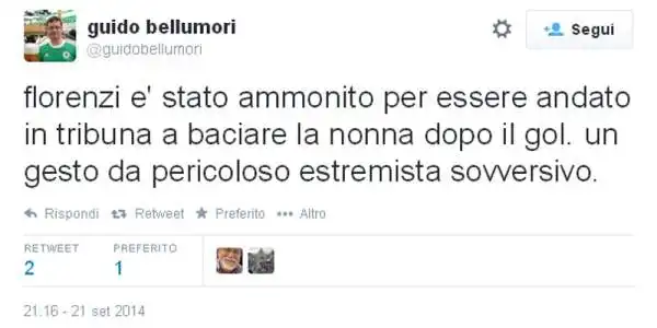 L'esultanza del centrocampista della Roma dopo il gol al Cagliari ha scatenato l'immaginazione degli internauti, più o meno celebri.