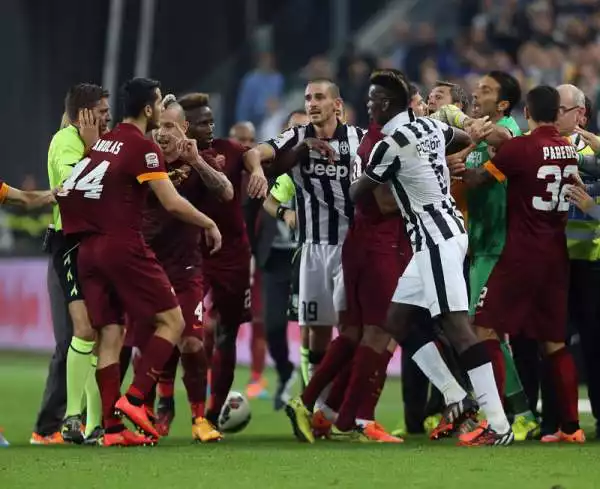 Juventus-Roma 3-2. Keita 7. Autentica rivelazione a centrocampo, fa da filtro e da catalizzatore della Roma. Non sfigura affatto davanti a Pirlo e Marchisio.