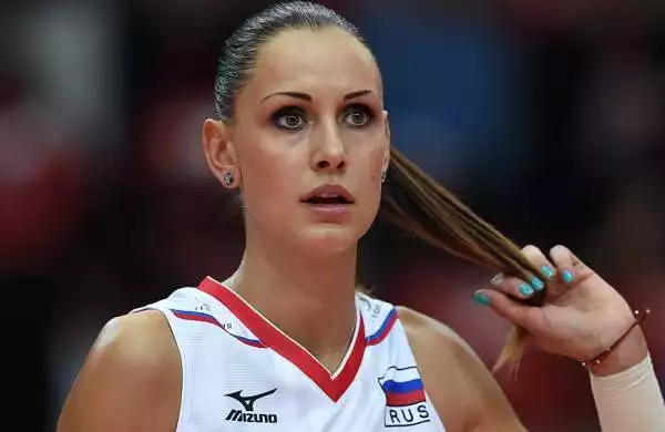 Le foto della giocatrice della nazionale Russa e della Dynamo Mosca impegnata in Italia nel mondiale di volley femminile.