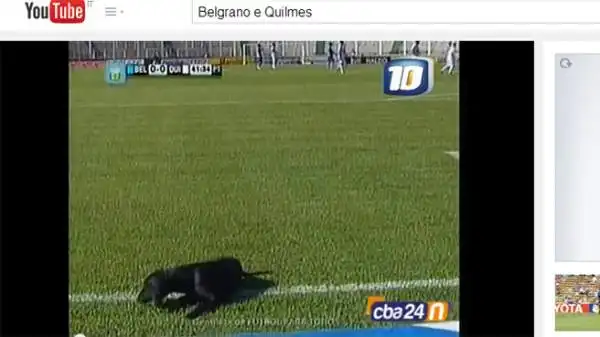 E' successo in Argentina durante la partita tra Belgrano e Quilmes.
