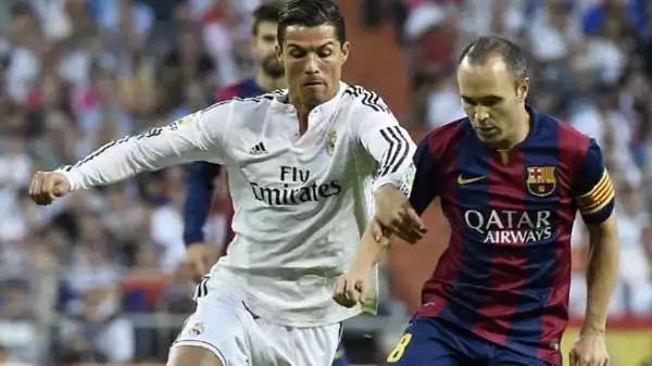 Spettacolo al Bernabeu per il Clasico, vinto 3-1 dal Real Madrid. Il Barcellona (debutto di Suarez) passa subito in vantaggio con Neymar, ma viene rimontato da Ronaldo (rigore), Pepe e Benzema.