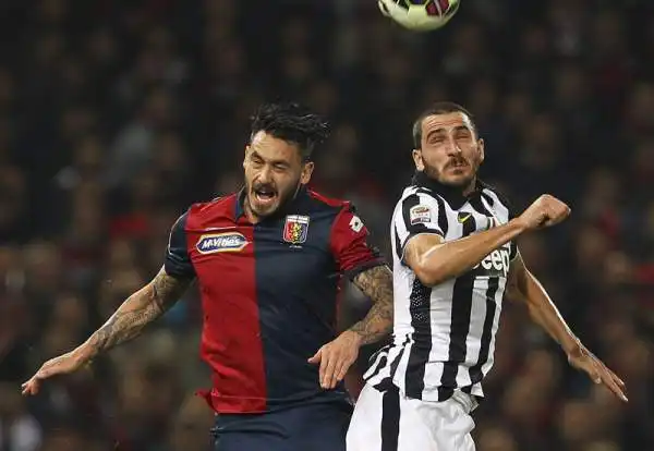 Genoa-Juventus 1-0. Bonucci 5. La prima sconfitta stagionale in serie A dei campioni d'Italia è anche sulla sua coscienza. Forse credeva che il pareggio fosse già scritto, ma così non era.