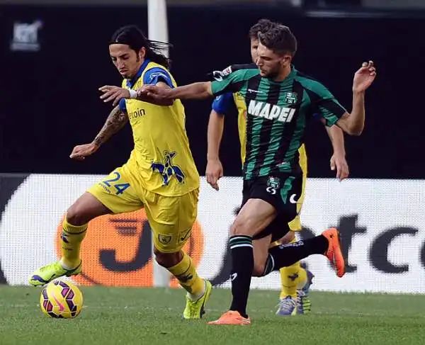 Brutto primo tempo, da segnalare solo uno splendido salvataggio di Acerbi sul tiro di Paloschi. Decisamente più Sassuolo nella ripresa ma i neroverdi no sono freddi sotto porta.