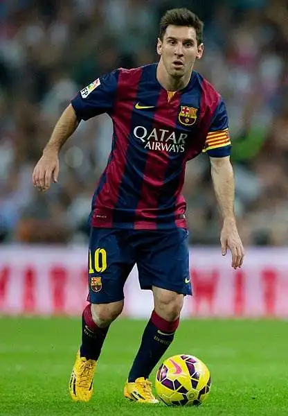 Lionel Messi (Argentina), il grande rivale di CR7, si è classificato al secondo posto.