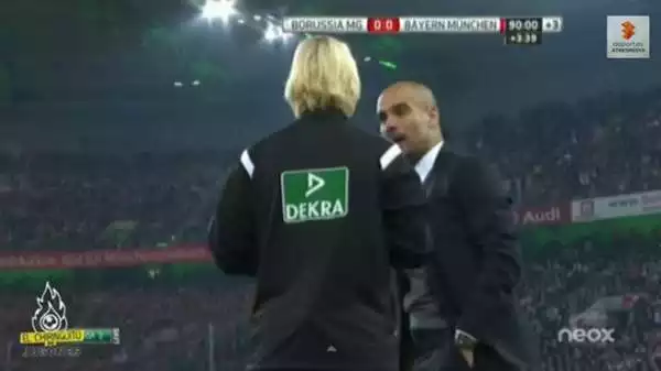 Sta facendo discutere in Germania quanto avvenuto nei secondi finali di Borussia Moenchengladbach-Bayern Monaco.