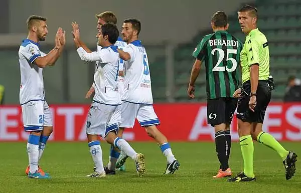 Allo stadio Giglio il Sassuolo rimonta nella ripresa con i gol di Missiroli, Floccari e Berardi dopo che l'Empoli aveva chiuso in vantaggio il primo tempo con una rete di Croce.