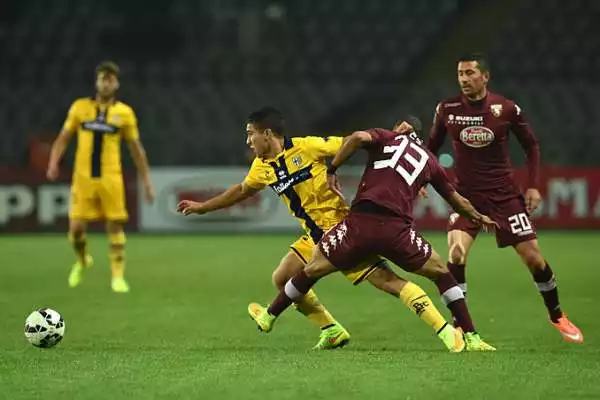 Il Torino allunga la crisi del Parma con un gol di Darmian nel primo tempo. Nella ripresa l'assalto del Parma si ferma sul palo.