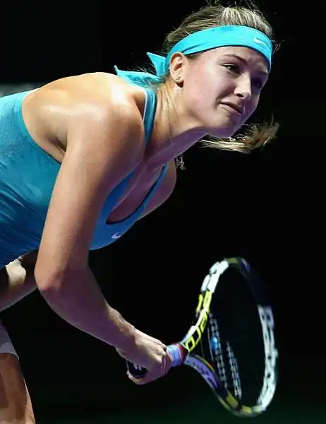 Le immagini della bella tennista canadese Eugenie Bouchard. Finalista a Wimbledon e ormai stabilmente nella top ten del circuito WTA.