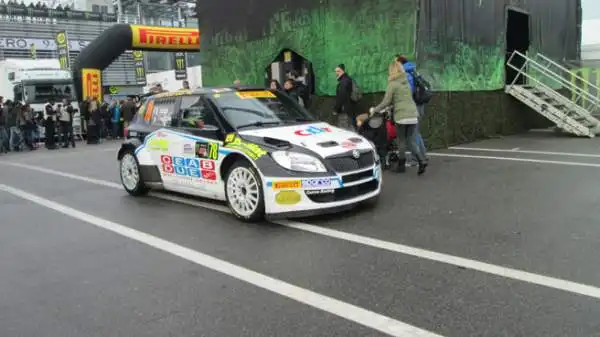 Grande spettacolo al Monza Rally Show 2014, con Valentino Rossi ma anche Robert Kubica e Ken Block.