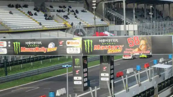 Grande spettacolo al Monza Rally Show 2014, con Valentino Rossi ma anche Robert Kubica e Ken Block.