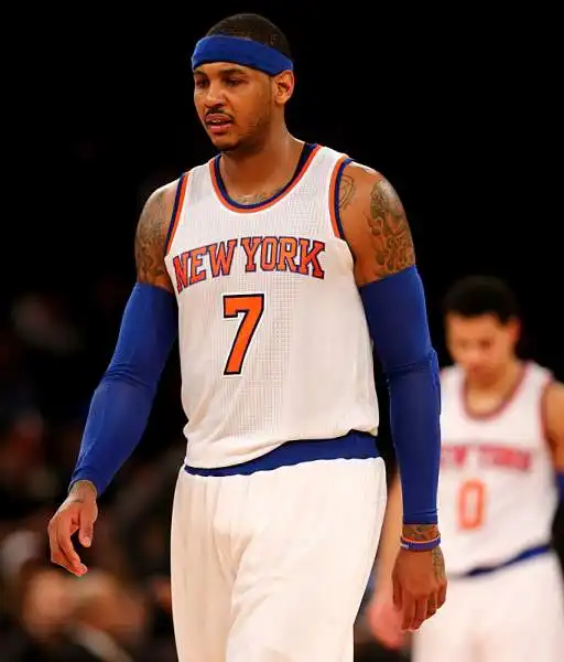Carmelo Anthony è l'ala piccola dei New York Knicks ed è considerato uno dei migliori giocatori dell'NBA, la sua unica stagione al college con Syracuse è considerata una delle migliori di sempre.