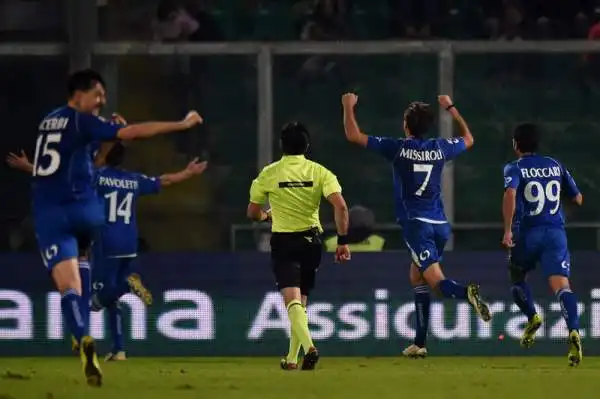 Palermo, 2-1 in volata al Sassuolo. Belotti in pieno recupero vanifica il pareggio di Pavoletti, che aveva risposto a Rigoni.