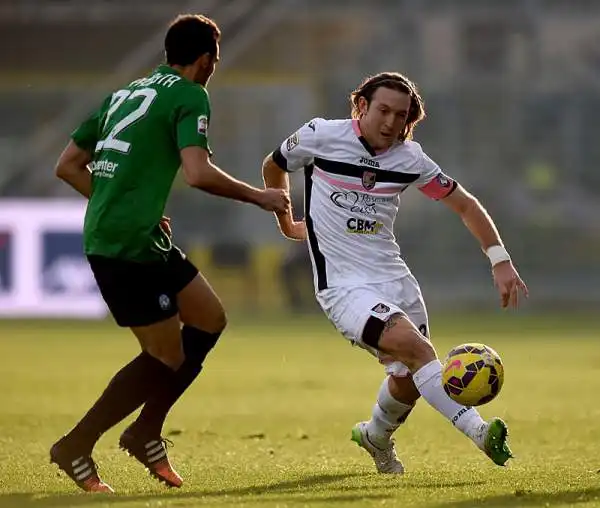 Pirotecnico 3-3 tra Atalanta e Palermo. Rosanero in gol con Rigoni e due volte con Vazquez. Per la Dea doppietta di Denis e Moralez.