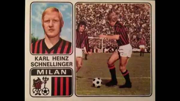 Il tedesco più famoso della storia del Milan resta però probabilmente Karl-Heinz Schnellinger: fu l'uomo dell'1-1 che costrinse ai supplementari Italia e Germania Ovest nel 4-3 di Messico 1970.