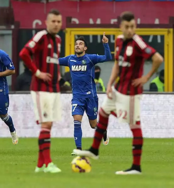 Cerci debutta, Zaza segna: Milan ko. I rossoneri nel giorno dell'esordio dell'ex Atletico vengono battuti in casa dal Sassuolo.