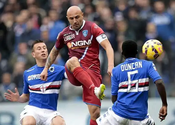 La Sampdoria batte 1 a 0 l'Empoli con un gol di Eder a inizio ripresa e allunga la propria imbattibilità casalinga.