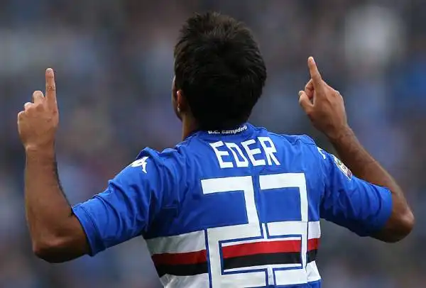 La Sampdoria batte 1 a 0 l'Empoli con un gol di Eder a inizio ripresa e allunga la propria imbattibilità casalinga.