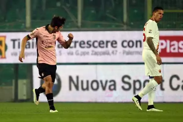 Destro-gol, ma la Roma frena: 1-1. I giallorossi non vanno oltre il pareggio a Palermo.