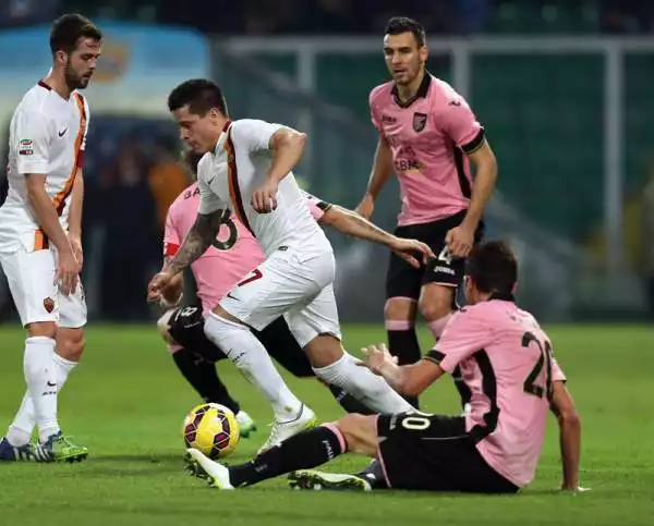 Destro-gol, ma la Roma frena: 1-1. I giallorossi non vanno oltre il pareggio a Palermo.
