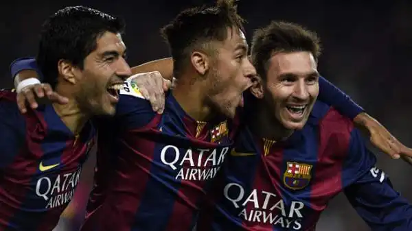 A causa della sentenza del TAS, il Barcellona non può utilizzare neo acquisti fino al 2016. Poco male: con Messi-Neymar-Suarez ha a disposizione il tridente più forte del mondo.