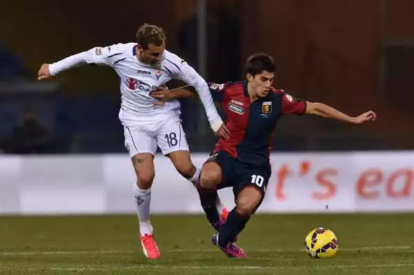 Rodriguez salva la Viola, 1-1 a Genova. Termina in parità l'anticipo di serie A tra Genoa e Fiorentina.