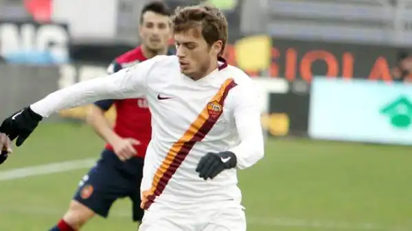 Cagliari-Roma 1-2. Ljajic 7. La principale bocca da fuoco giallorossa in questo periodo è lui. E il gol del Sant'Elia ha un'importanza capitale.