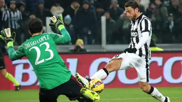 Marchisio 6,5. Grande movimento, sfiora la rete in più occasioni, colpisce il palo che poi porta al gol di Morata.