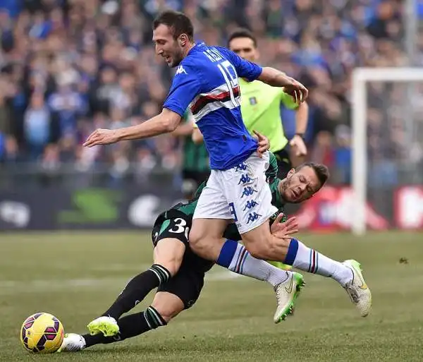 A Marassi finisce in parità tra Sampdoria e Sassuolo! Alla rete di Acerbi in apertura ha risposto Eder nel primo tempo.