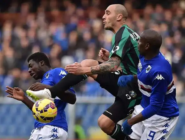 A Marassi finisce in parità tra Sampdoria e Sassuolo! Alla rete di Acerbi in apertura ha risposto Eder nel primo tempo.