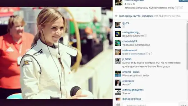 Una nuova donna in Formula 1. La Lotus giovedì ha infatti annunciato Carmen Jordá come nuova collaudatrice per la stagione 2015, lo stesso ruolo occupato da Susie Wolff in Williams.