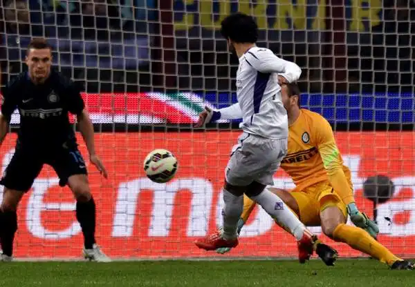 Inter-Fiorentina 0-1. Salah 7. Per i viola sta diventando una macchina da punti, e stavolta con una rete da attaccante consumato. Sembra poter portare lontano questa squadra.