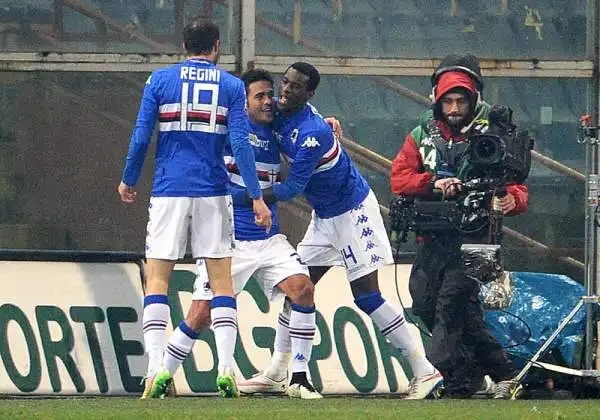 Termina 1-1 un derby frizzante, deciso dalla reti di Iago Falque ed Eder nel primo tempo. Nel finale incredibile opportunità per il Genoa, dopo il gol mangiato da Obiang.