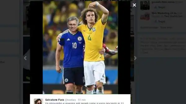 Su Twitter spopolano le prese in giro ai danni dell'allenatore portoghese.