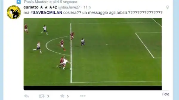 Su Twitter spopolano i fotomontaggi dopo il rigore inesistente concesso al Milan contro il Cagliari.
