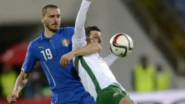 Bulgaria-Italia 2-2. Bonucci 4. Esce a vuoto in occasione del primo gol bulgaro, si perde Micanski nell'azione del raddoppio.