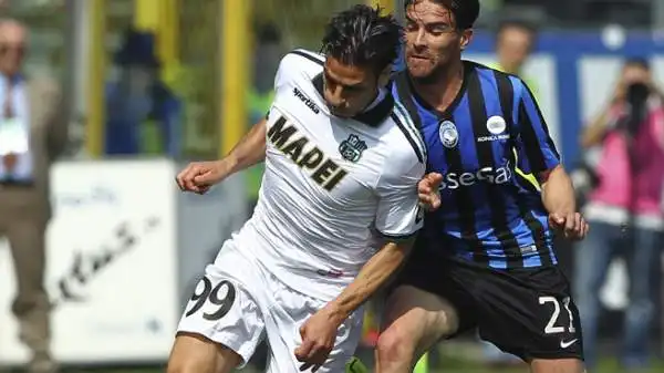 Atalanta-Sassuolo 2-1. Floccari 5. Di Francesco gli regala un'opportunità da titolare preferendolo a Zaza, il calabrese in quello che fu il suo stadio la sciupa malamente.